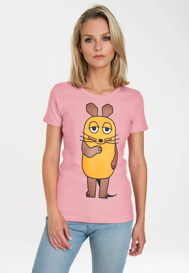LOGOSHIRT T-Shirt »Die Sendung mit der Maus« mit lizenziertem Design