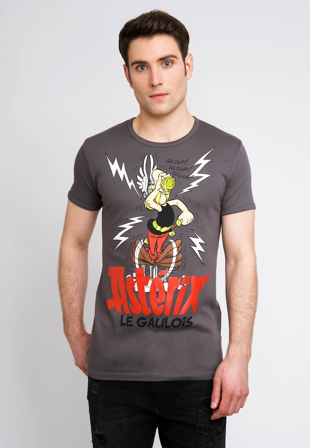 LOGOSHIRT T-Shirt »Asterix Le Gaulois« mit Asterix- und Zaubertrank-Print