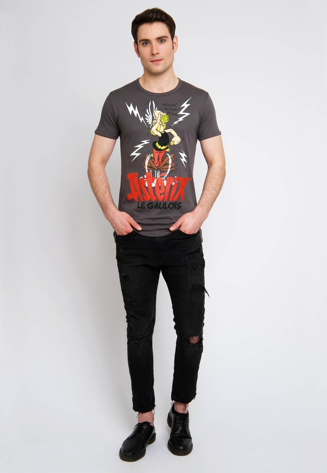 LOGOSHIRT T-Shirt »Asterix Le Gaulois« mit Asterix- und Zaubertrank-Print