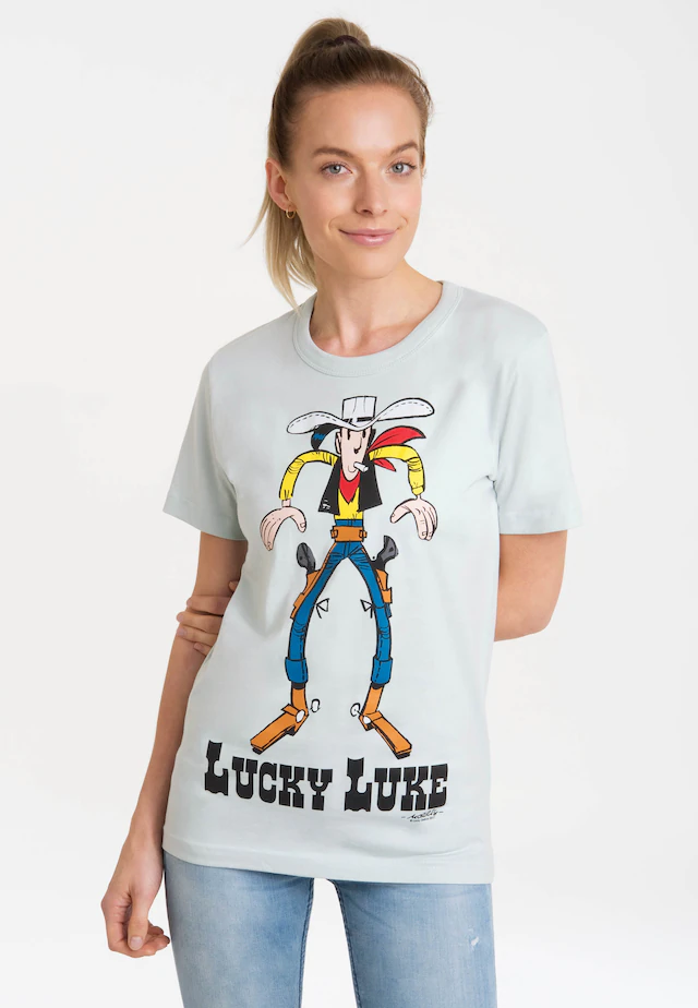 LOGOSHIRT T-Shirt »Lucky Luke Colt« mit lizenziertem Print
