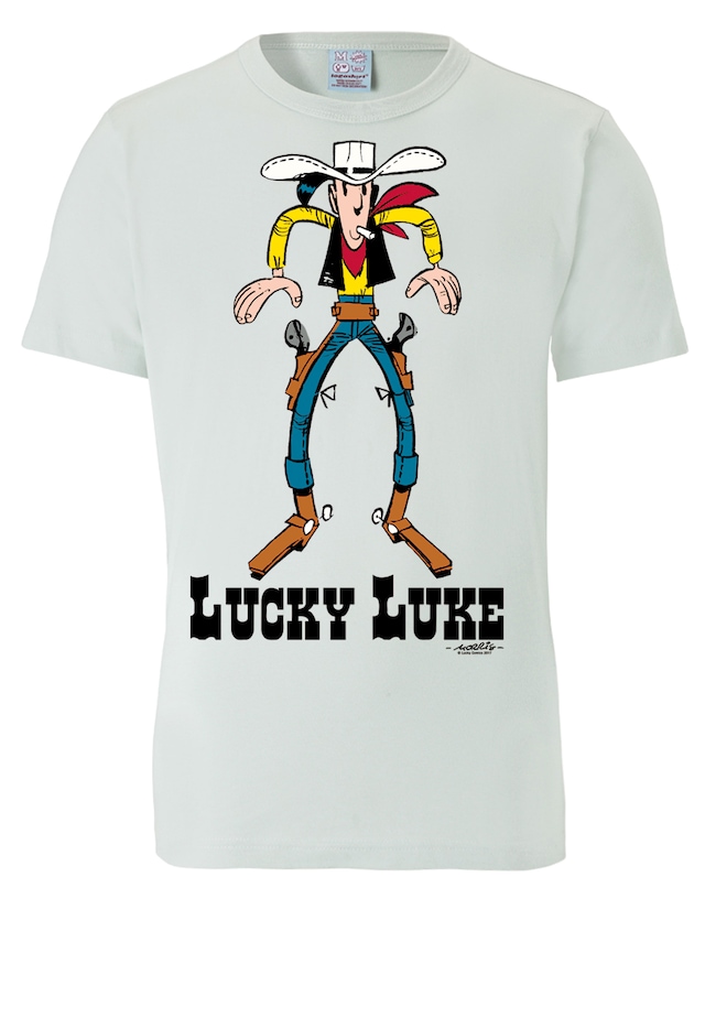 LOGOSHIRT T-Shirt »Lucky Luke Colt« mit lizenziertem Print