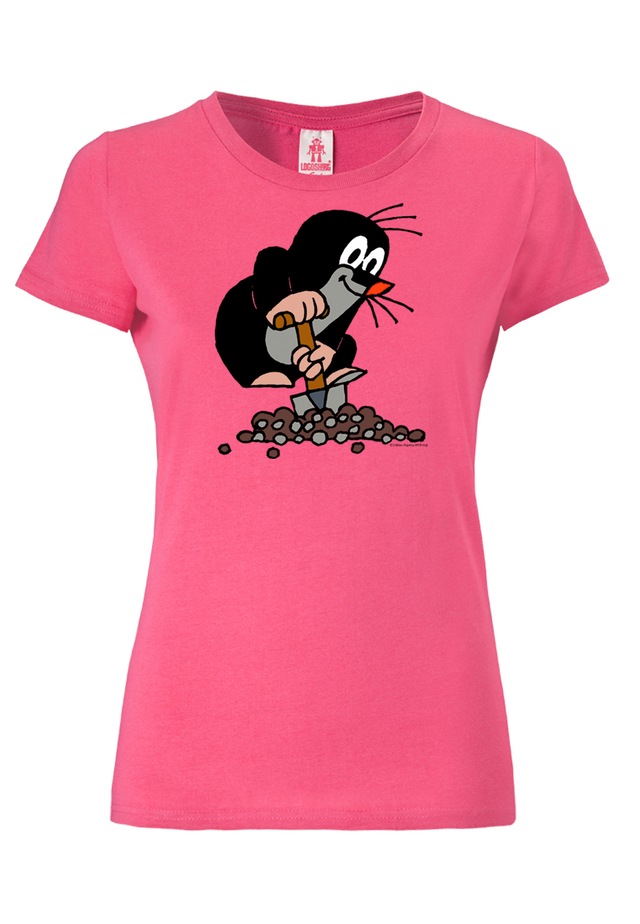 LOGOSHIRT T-Shirt »Der kleine Maulwurf« mit lizenziertem Originaldesign