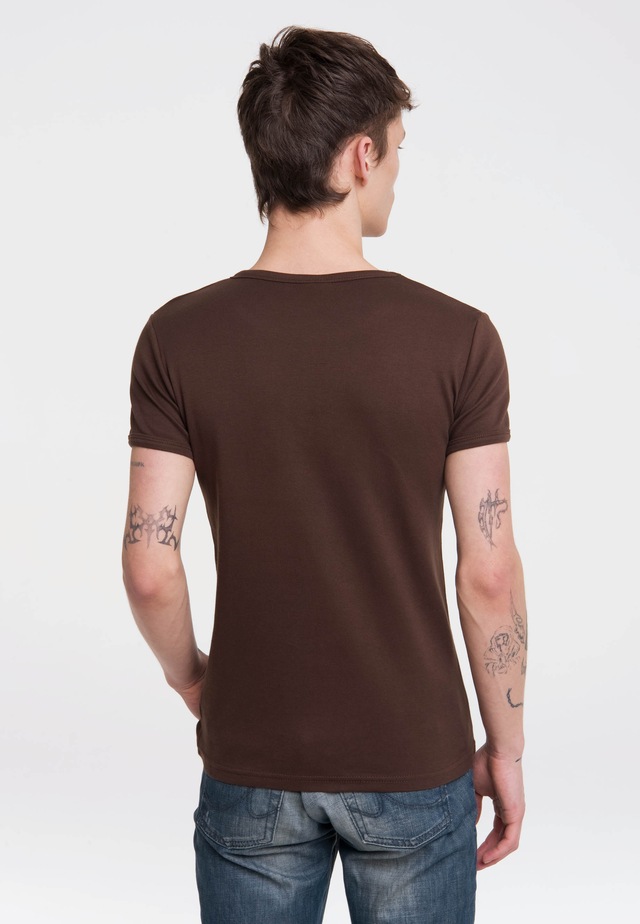 LOGOSHIRT T-Shirt »Coyote« mit großem Looney Tunes-Druck