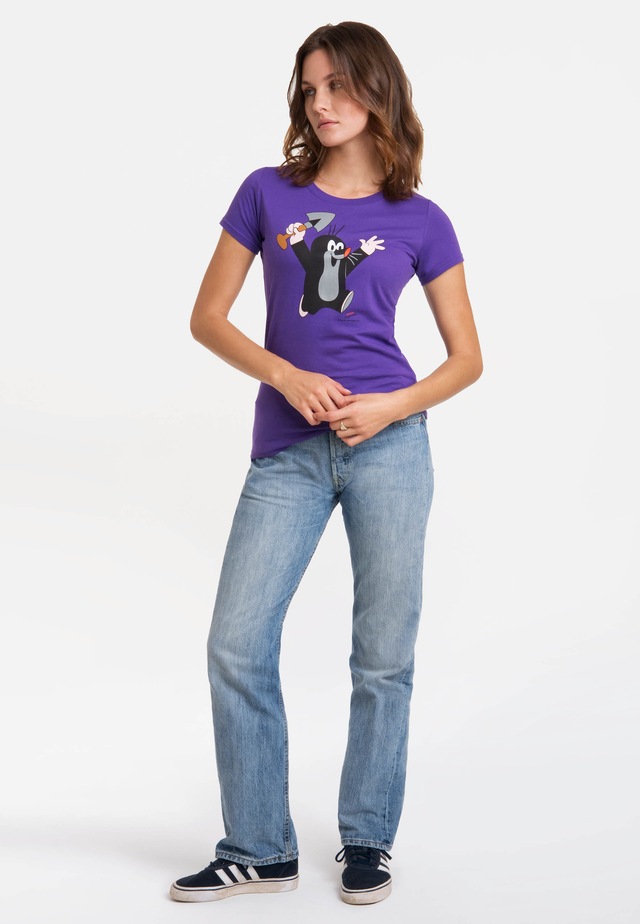 LOGOSHIRT T-Shirt »Der kleine Maulwurf« mit lizenziertem Originaldesign