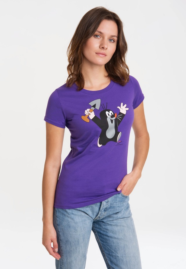 LOGOSHIRT T-Shirt »Der kleine Maulwurf« mit lizenziertem Originaldesign