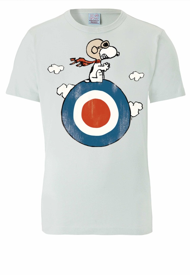 LOGOSHIRT T-Shirt »Peanuts - Snoopy Pilot« mit lizenziertem Print