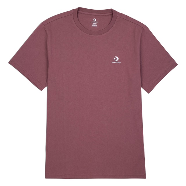Converse T-Shirt »EMBROIDERED STAR CHEVRON TEE« mit Logoschriftzug, aus Baumwolle, Regular Fit