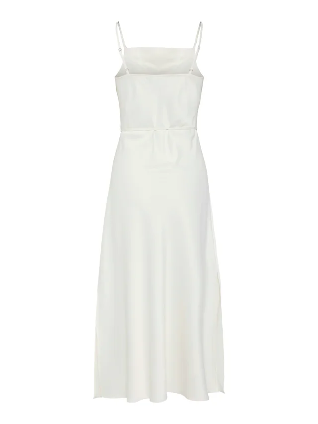 Y.A.S Spaghettikleid »YASTHEA STRAP LONG DRESS S. NOOS« Sommerkleid