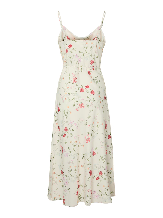 Y.A.S Spaghettikleid »YASTHEA STRAP LONG DRESS S. NOOS« Sommerkleid