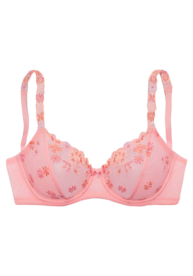 Nuance by Lascana Bügel-BH », BH mit Bügel, Spitzen-BH, als Dessous-Set kombinierbar« aus Spitze in sommerlicher Optik, Dessous, Sommer, große Größen