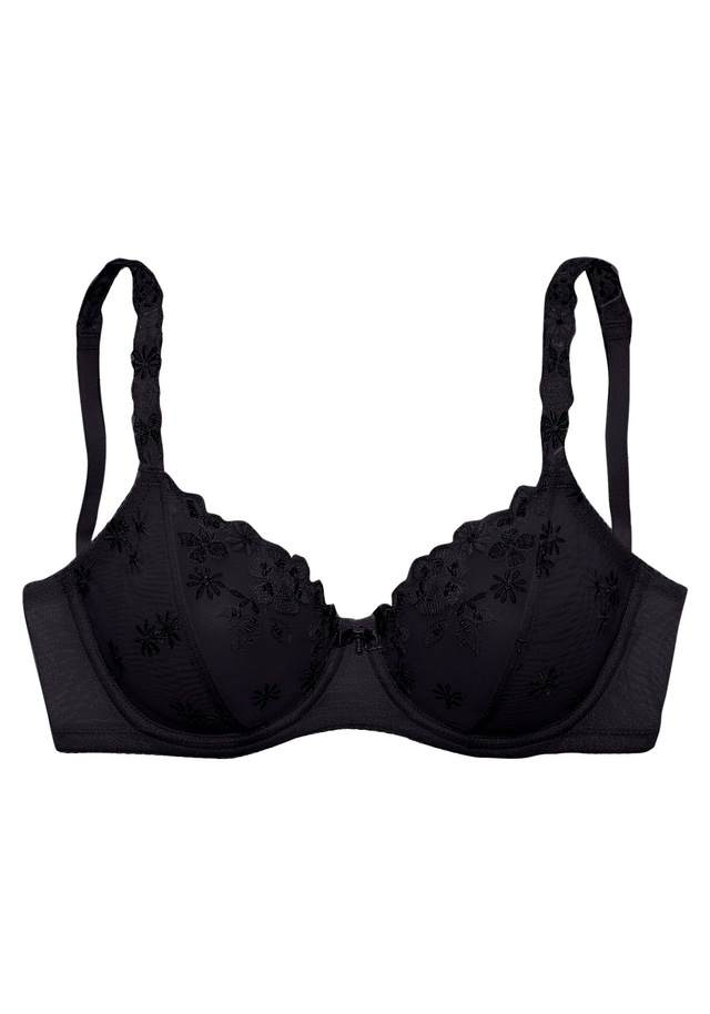 Nuance by Lascana Bügel-BH », BH mit Bügel, Spitzen-BH, als Dessous-Set kombinierbar« aus Spitze in sommerlicher Optik, Dessous, Sommer, große Größen
