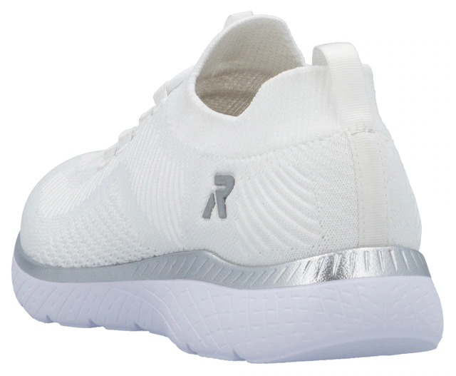 RIEKER Sport Slip-On Sneaker , Slipper, Freizeitschuh, Schlupfschuh mit Elastik-Einstieg