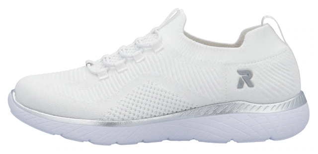 RIEKER Sport Slip-On Sneaker , Slipper, Freizeitschuh, Schlupfschuh mit Elastik-Einstieg
