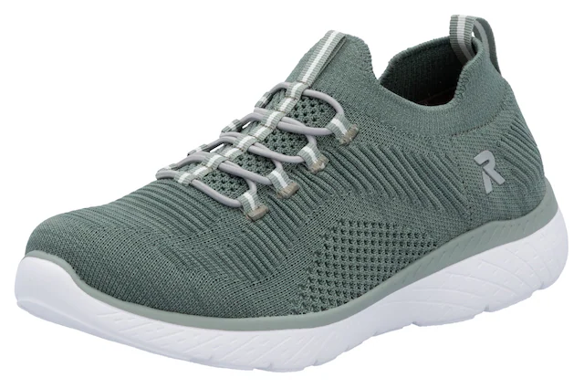 RIEKER Sport Slip-On Sneaker , Slipper, Freizeitschuh, Schlupfschuh mit Elastik-Einstieg