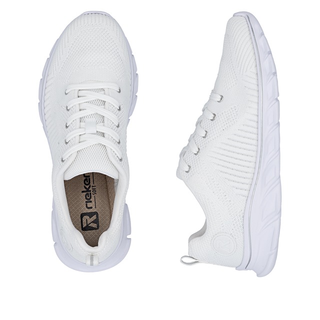 Rieker Sneaker mit leichter Laufsohle, Freizeitschuh, Halbschuh, Schnürschuh