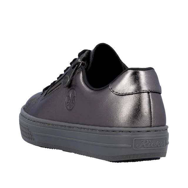 Rieker Sneaker mit Memosoft-Innensohle, Freizeitschuh, Halbschuh, Schnürschuh