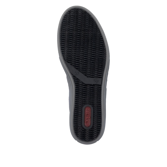 Rieker Sneaker mit Memosoft-Innensohle, Freizeitschuh, Halbschuh, Schnürschuh