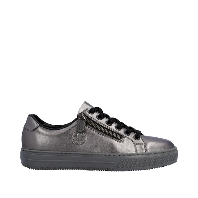 Rieker Sneaker mit Memosoft-Innensohle, Freizeitschuh, Halbschuh, Schnürschuh