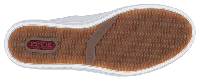 Rieker Sneaker mit Memosoft-Innensohle, Freizeitschuh, Halbschuh, Schnürschuh