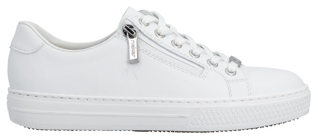 Rieker Sneaker mit Memosoft-Innensohle, Freizeitschuh, Halbschuh, Schnürschuh