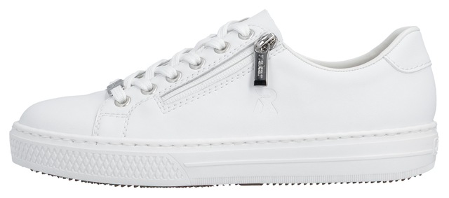 Rieker Sneaker mit Memosoft-Innensohle, Freizeitschuh, Halbschuh, Schnürschuh