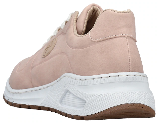 Rieker Sneaker mit MemoSoft-Innensohle, Freizeitschuh, Halbschuh, Schnürschuh