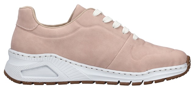 Rieker Sneaker mit MemoSoft-Innensohle, Freizeitschuh, Halbschuh, Schnürschuh