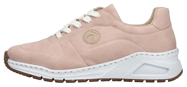 Rieker Sneaker mit MemoSoft-Innensohle, Freizeitschuh, Halbschuh, Schnürschuh