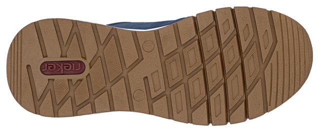 Rieker Sneaker mit MemoSoft-Innensohle, Freizeitschuh, Halbschuh, Schnürschuh