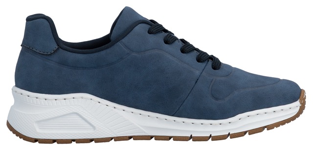 Rieker Sneaker mit MemoSoft-Innensohle, Freizeitschuh, Halbschuh, Schnürschuh