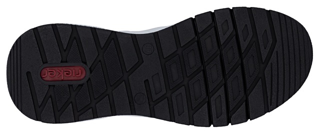 Rieker Sneaker mit MemoSoft-Innensohle, Freizeitschuh, Halbschuh, Schnürschuh
