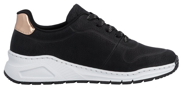 Rieker Sneaker mit MemoSoft-Innensohle, Freizeitschuh, Halbschuh, Schnürschuh
