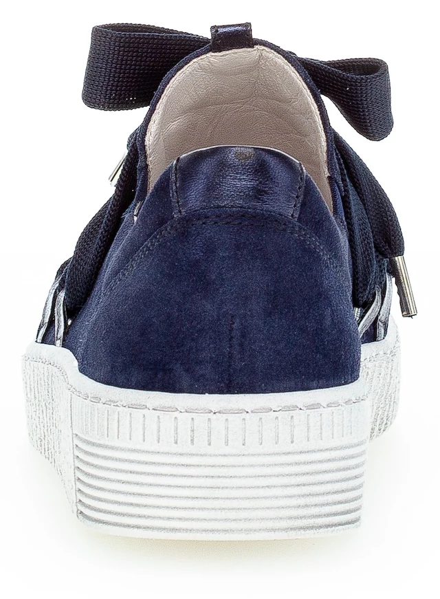 Gabor Plateausneaker Slip-On Sneaker, Slipper, Schnürschuh mit aufgesetzter Schnürung