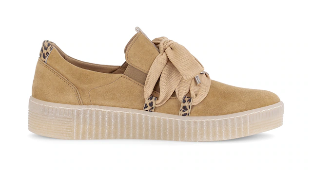 Gabor Plateausneaker Slip-On Sneaker, Slipper, Schnürschuh mit aufgesetzter Schnürung