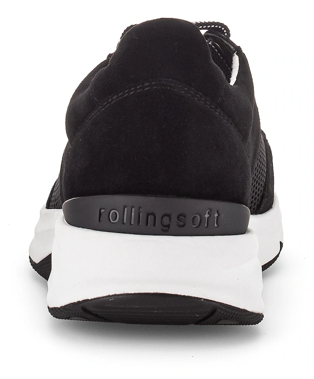 Gabor Keilsneaker , Freizeitschuh, Halbschuh, Schnürschuh, Logoschriftzug an der Ferse