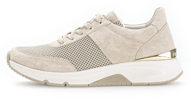 Gabor Keilsneaker , Freizeitschuh, Halbschuh, Schnürschuh, Logoschriftzug an der Ferse