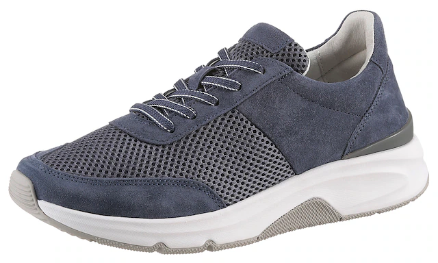 Gabor Keilsneaker , Freizeitschuh, Halbschuh, Schnürschuh, Logoschriftzug an der Ferse