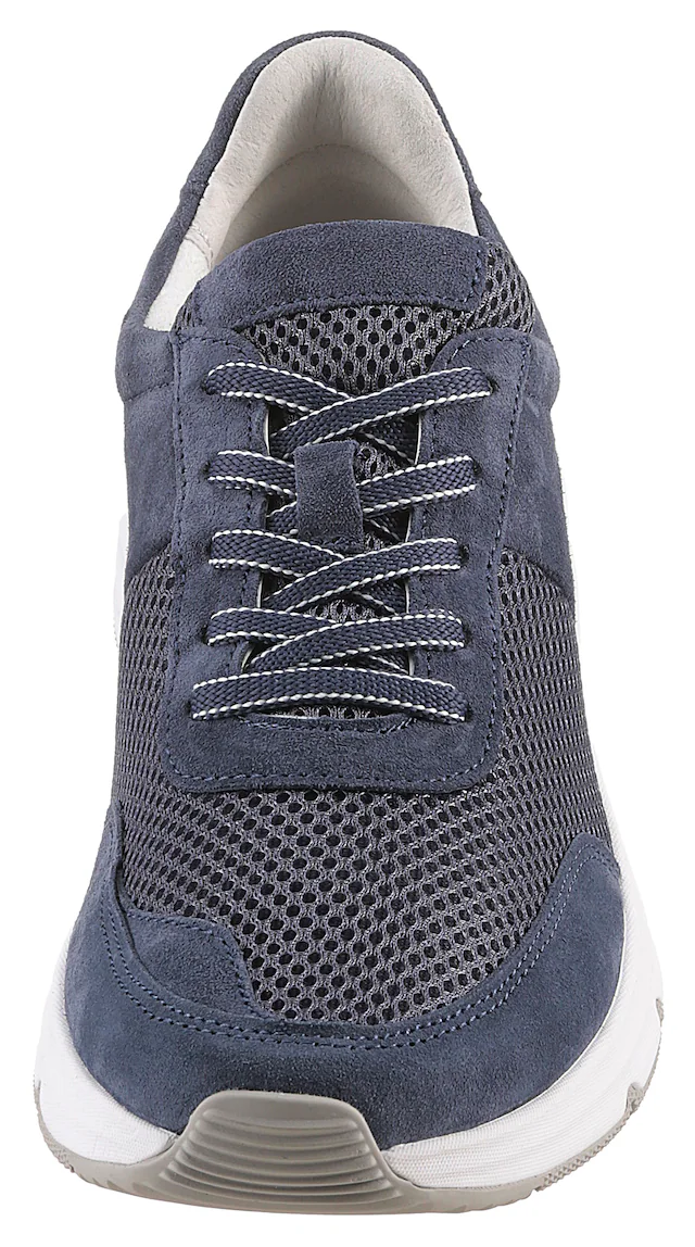 Gabor Keilsneaker , Freizeitschuh, Halbschuh, Schnürschuh, Logoschriftzug an der Ferse