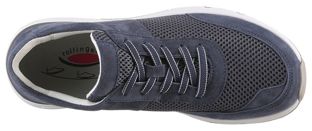 Gabor Keilsneaker , Freizeitschuh, Halbschuh, Schnürschuh, Logoschriftzug an der Ferse