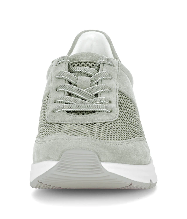 Gabor Keilsneaker , Freizeitschuh, Halbschuh, Schnürschuh, Logoschriftzug an der Ferse