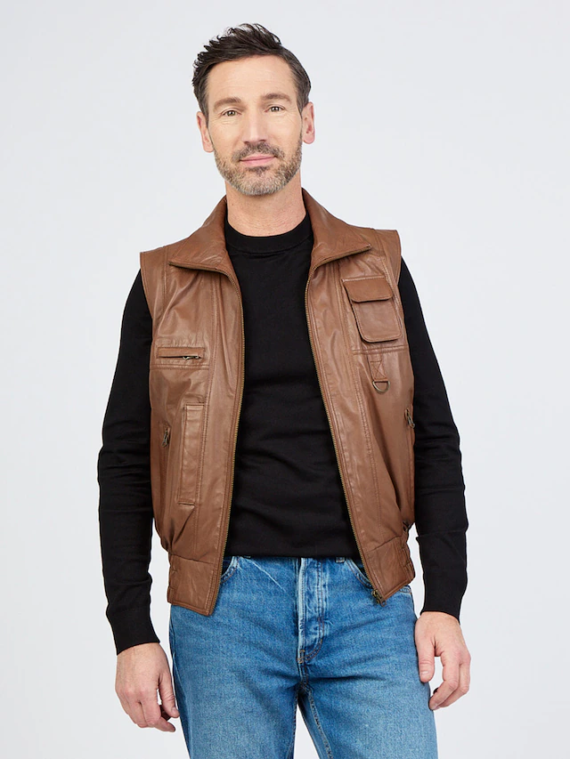JCC Lederweste »BigVest2«