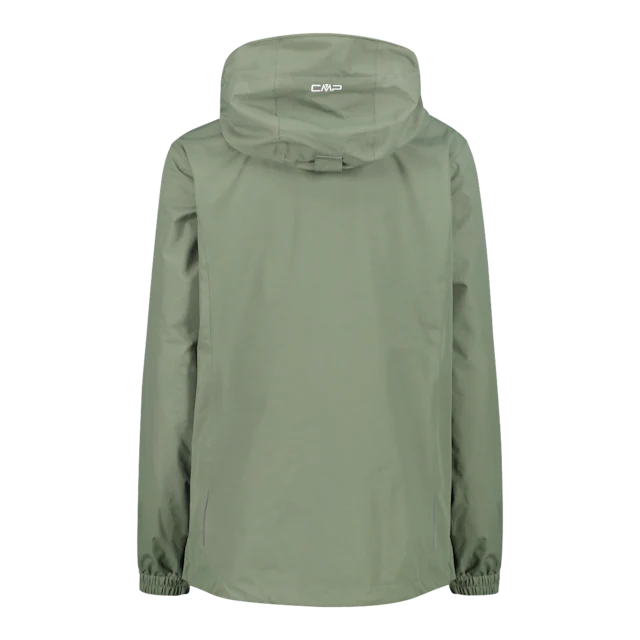 CMP Regenjacke »WOMAN JACKET FIXED HOOD« mit Kapuze mit Kapuze, wasserdicht, winddicht, atmungsaktiv, schnell trocknend