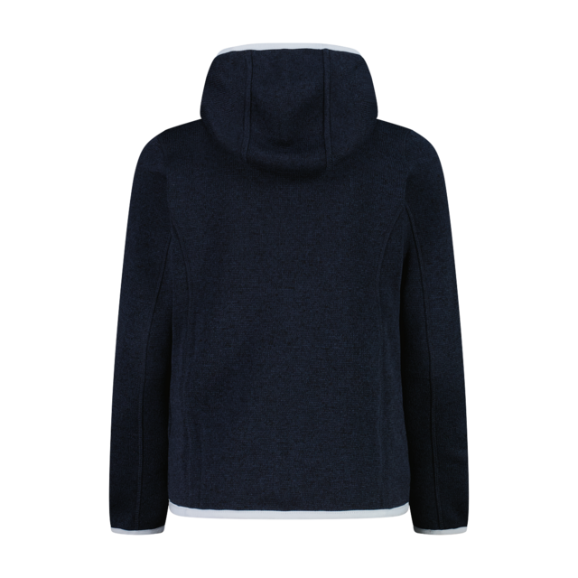 CMP Strickfleecejacke »KID G JACKET FIXED HOOD« mit Kapuze mit Kapuze, wärmeisolierend, windabweisend, wasserabweisend