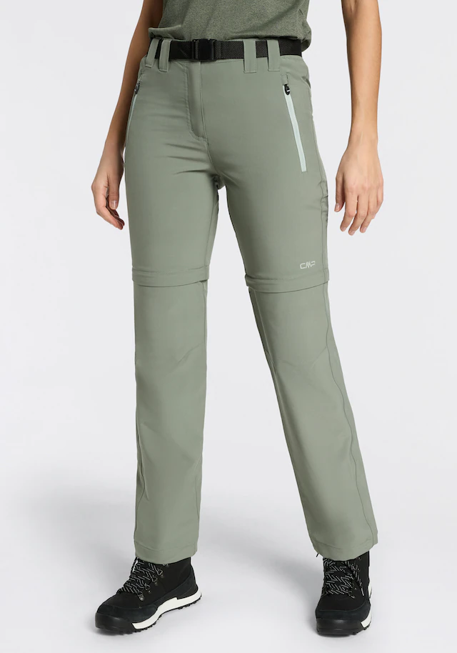 CMP Zip-off-Hose »WOMAN ZIP OFF PANT« mit Reißverschlusstaschen, elastisches Material, schnell trocknend