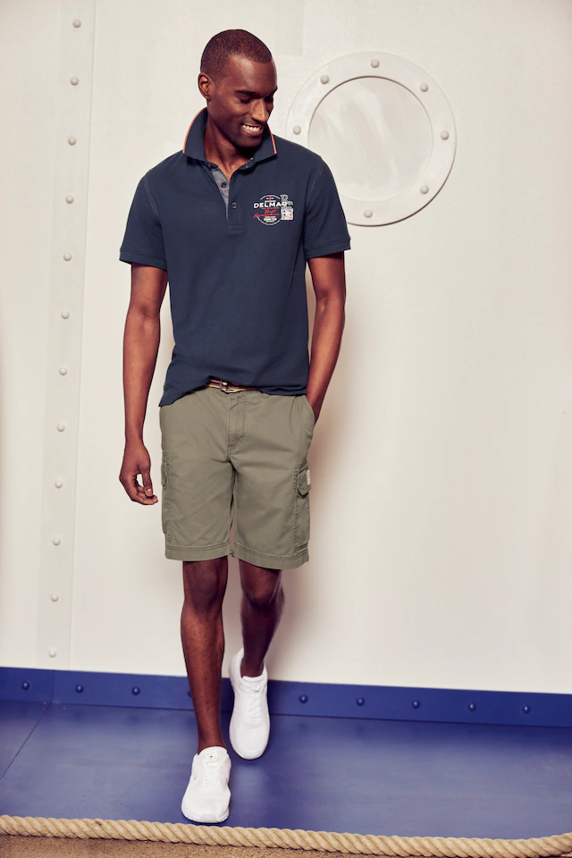 DELMAO Cargoshorts mit Details