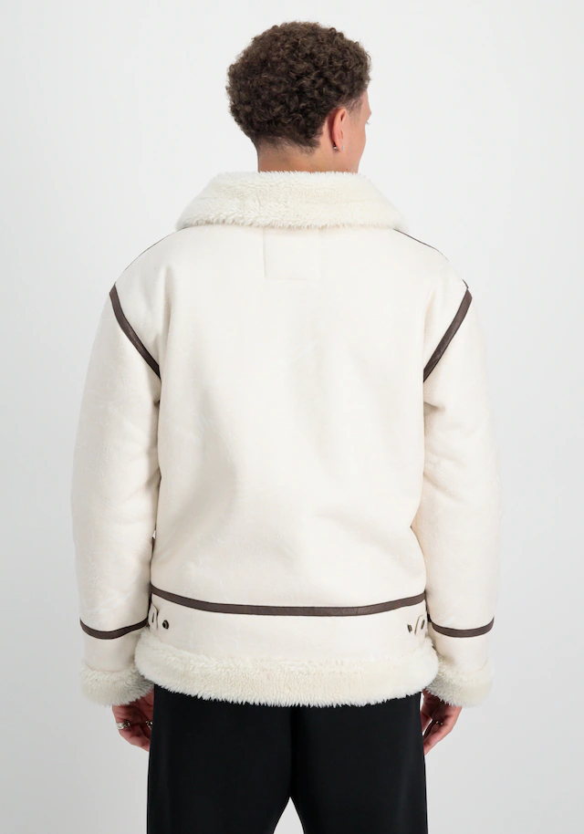 Alpha Industries Lederjacke »B-3 Faux Leather«