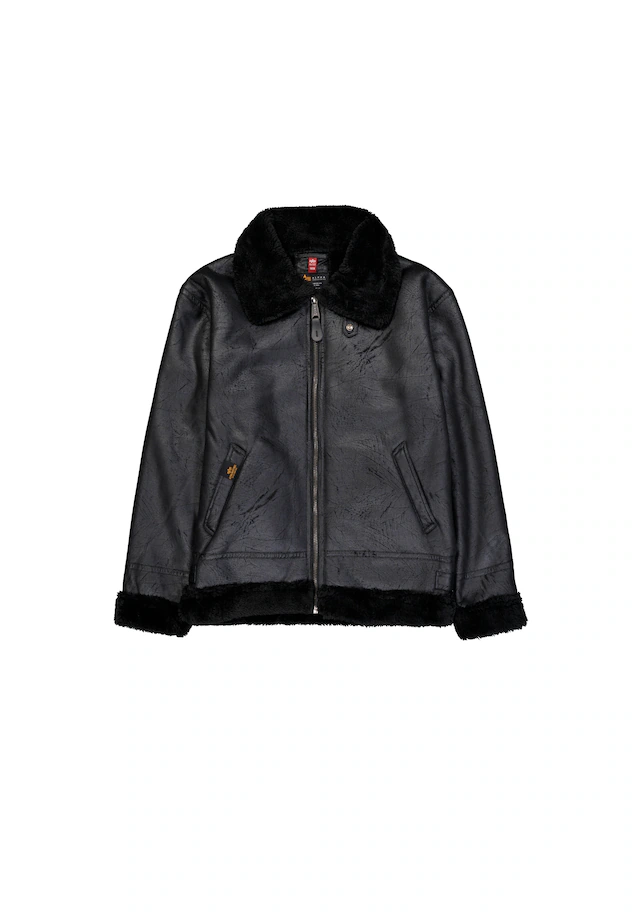 Alpha Industries Lederjacke »B-3 Faux Leather«