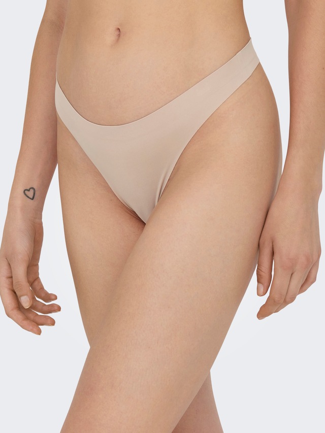 ONLY T-String »ONLTRACY BONDED THONG NOOS 3-PK« Packung, 3 Stk.