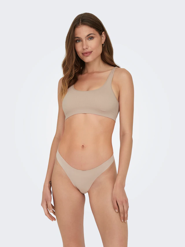 ONLY T-String »ONLTRACY BONDED THONG NOOS 3-PK« Packung, 3 Stk.