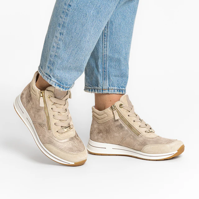Ara Schnürboots »OSAKA« , High Top-Sneaker, Schnürschuh, Freitzeitschuh in Komfortweite G